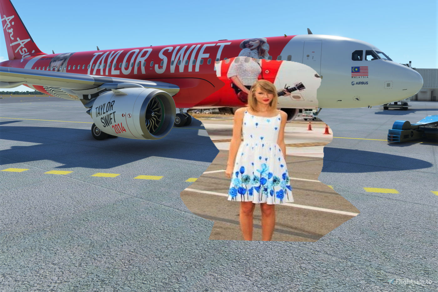 Airbus A320 Air Asia 'Red' (The Swiftbus) for Microsoft Flight