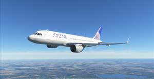United Airlines A320neo 8K Textures  thumbnail 12