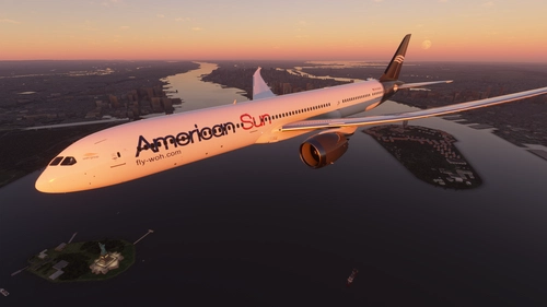 FLYWOH Boeing 787-1000 American Sun