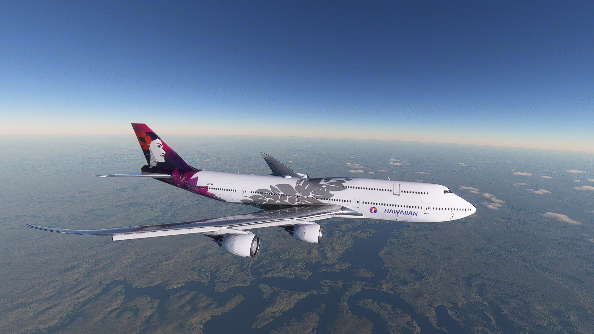 Hawaiian Airlines 747 - Image 1