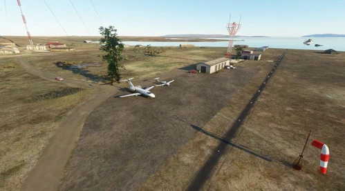 Kerguelen Islands fictional Airport - Port-aux-Français French Antarctican Islands