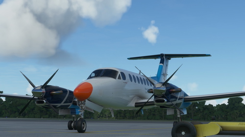Beechcraft King Air 350 OK-RLP Air Navigation Services of Czech republic