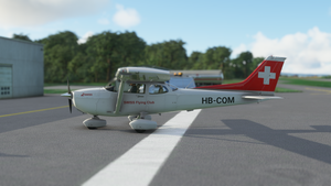 Asobo Cessna 172 SWISS Flying Club HB-CQM (G1000) thumbnail 3