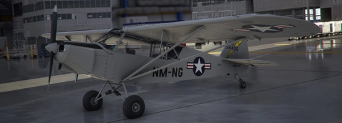 New Mexico National Guard L-4 Piper Cub