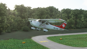 Asobo Cessna 172 SWISS Flying Club HB-CQM (G1000) thumbnail 7