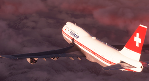 Boeing 747-8 Swissair thumbnail 3