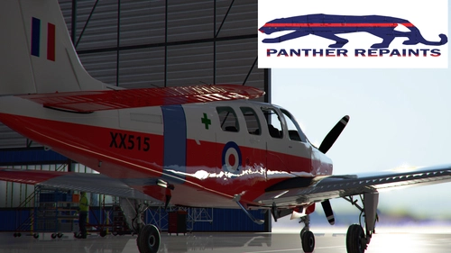 Asobo Beechcraft Bonanza RAF Trainer