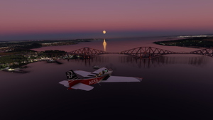 The Forth Bridges with North and South Queensferry. Scotland.  thumbnail 6