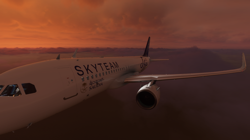 Saudia (Sky Team) A320