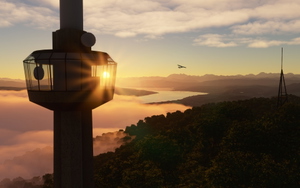 Uetliberg TV Tower and Lookout Tower Zurich/Zürich, Switzerland thumbnail 6