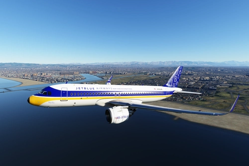 Airbus A320neo JetBlue 'What's Old is Blue Again'