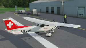 Asobo Cessna 172 SWISS Flying Club HB-CQM (G1000) thumbnail 4