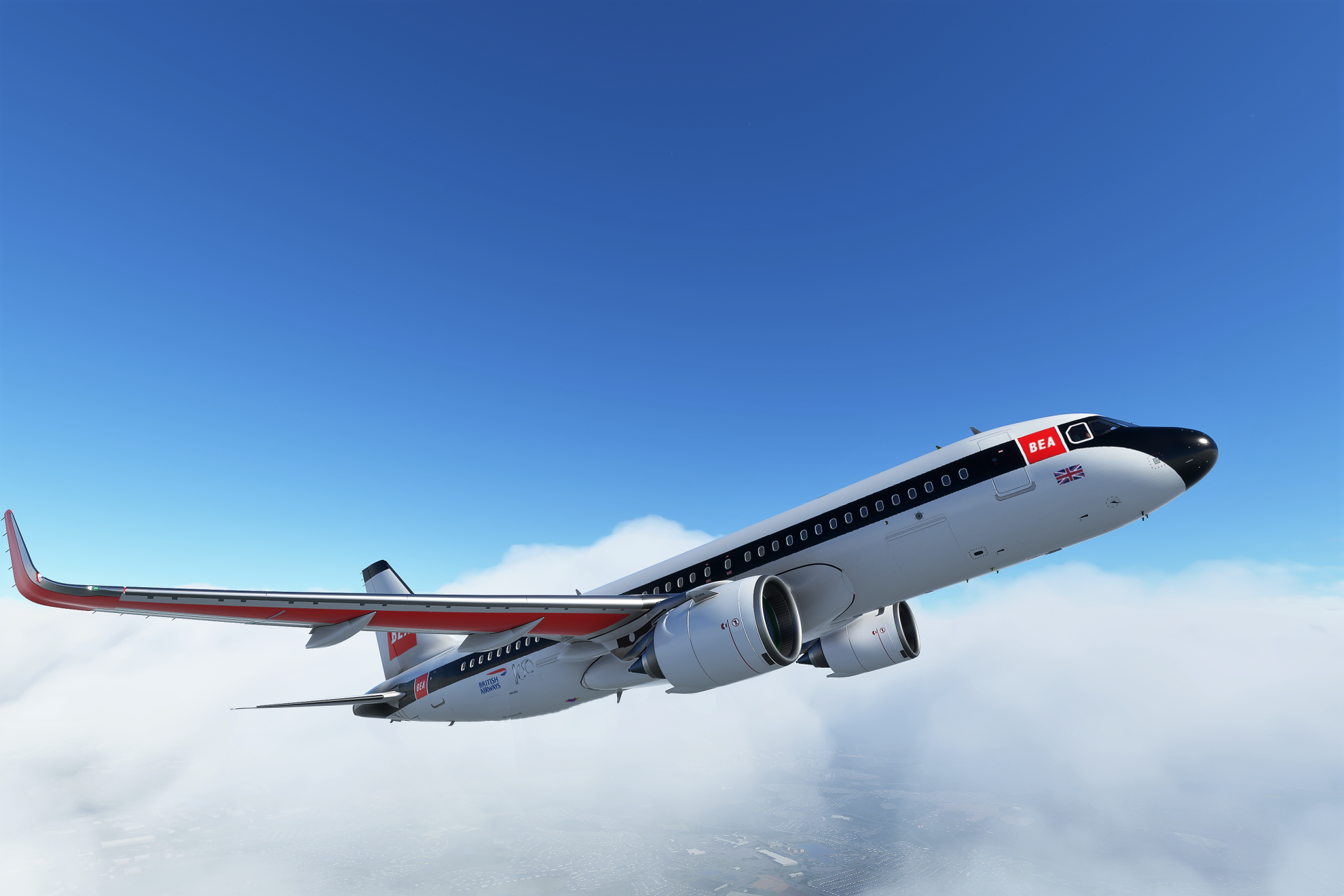 Airbus A320neo British Airways BEA Heritage (G-EUPJ) - Image 1