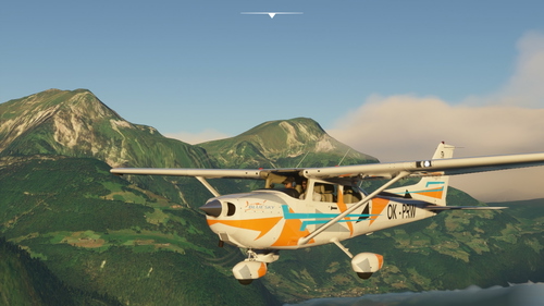 Cessna 172 Classic OK-PRW Bluesky Aviation