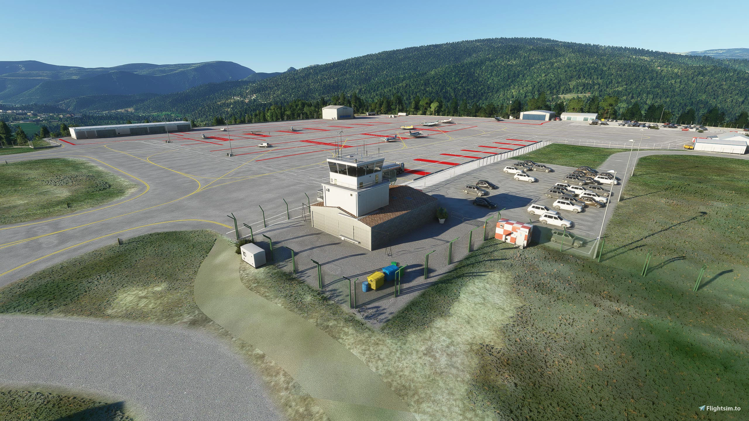 LESU -  Andorra–La Seu d'Urgell Airport updgrade (fictional based on pics) - Image 1