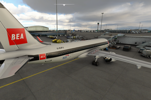 Airbus A320neo British Airways BEA Heritage (G-EUPJ) thumbnail 3
