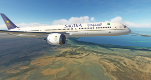 [8k] Saudia (Saudi Airlines) B787-10 thumbnail 4