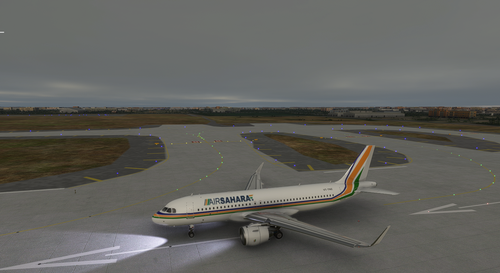 A320 Sahara Airlines