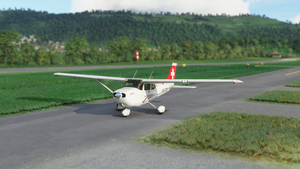 Asobo Cessna 172 SWISS Flying Club HB-CQM (Classic) thumbnail 4