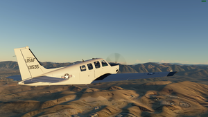 Asobo Beechcraft Bonanza QU-22B  thumbnail 4