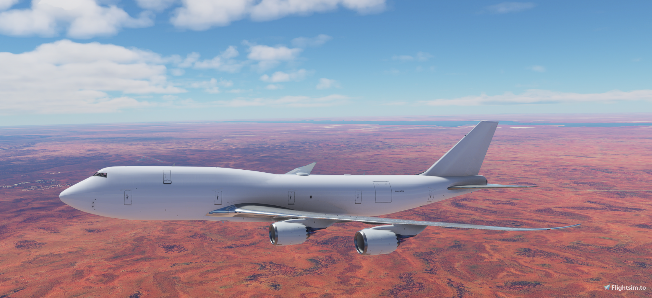 747-8 BCF (Boeing Converted Freighter) Ghost Plane (Lease Model) - Image 1
