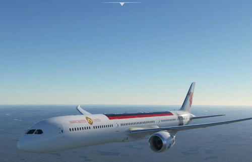 Boeing 787 Manchester United