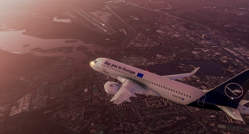 Lufthansa Sindelfingen D-AIZG "Say yes to Europe"