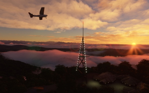 Uetliberg TV Tower and Lookout Tower Zurich/Zürich, Switzerland thumbnail 4