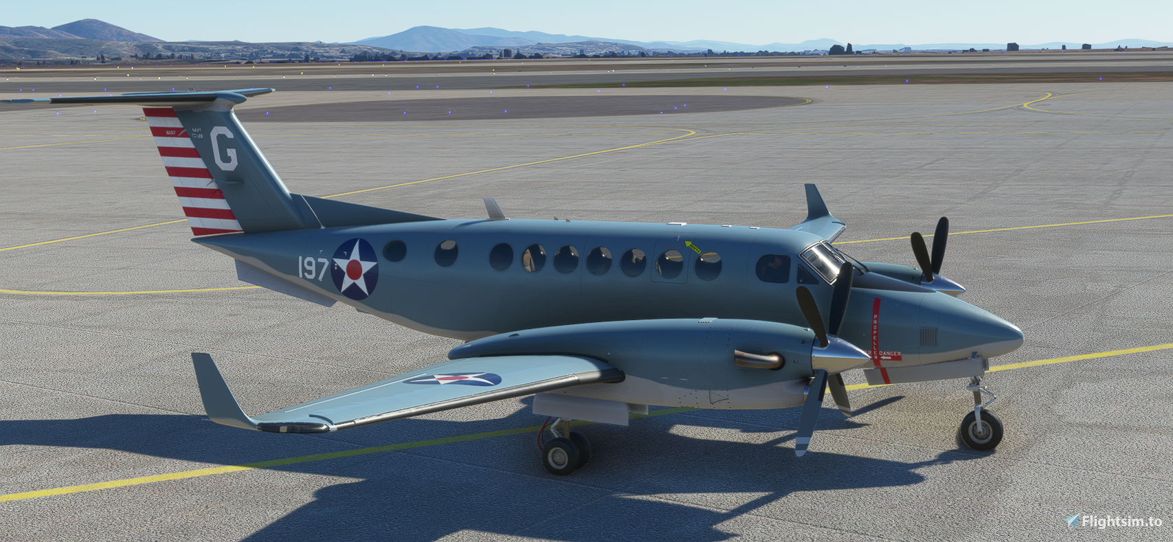 Beechcraft King Air US Navy 100th Anniversary of Naval Aviation - Image 1