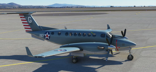 Beechcraft King Air US Navy 100th Anniversary of Naval Aviation