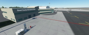 Grant County International Airport, Moses Lake WA USA - KMWH V2.0 thumbnail 1