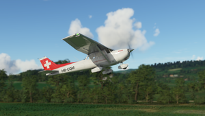 Asobo Cessna 172 SWISS Flying Club HB-CQM (Classic) thumbnail 7