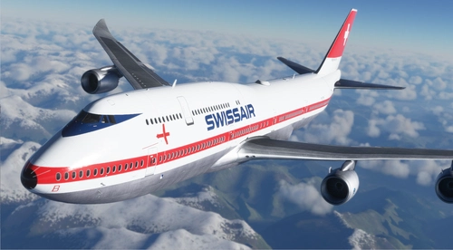 Boeing 747-8 Swissair