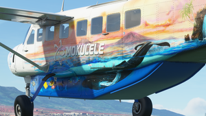 Mokulele Big Island Air Cessna 208b Grand Caravan EX Livery thumbnail 5