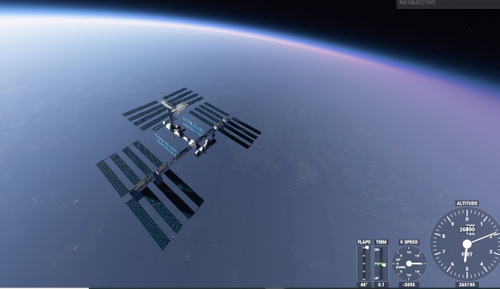 ISS orbiter for MSFS.. and Asteroids updated