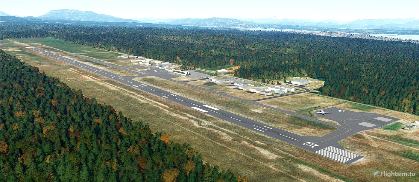 CYBL Campbell River, British Columbia Microsoft Flight Simulator