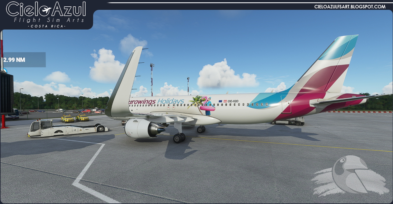 Eurowings | OE-IQD | Asobo Airbus A320neo (8K) - Image 1