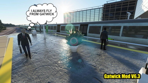 Gatwick Airport EGKK Ultra: Custom Buildings and Models Only thumbnail 9