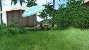 Anakena beach (Easter Island) with Moai statues thumbnail 5