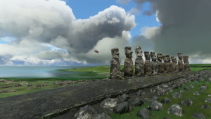 Ahu Tongariki ( Moai sculptures ), Easter Island , Chile thumbnail 8
