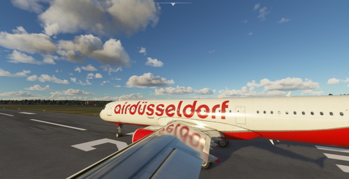 Air Berlin Airbus A321 / AMP -spezial edition airdüsseldorf