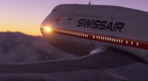 Boeing 747-8 Swissair thumbnail 4