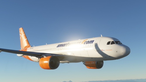 A320 NEO ČSA (Czech Airlines) Smartwings Orange