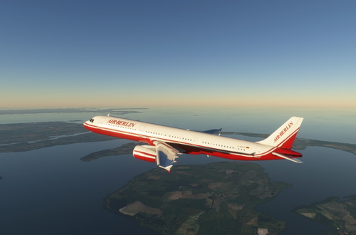 Air Berlin Retro Airbus A321