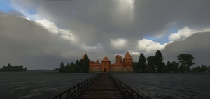 Trakai Castle, Lithuania for Microsoft Flight Simulator (2020) thumbnail 1