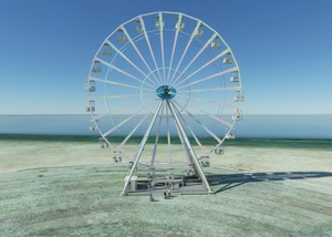 Animated Ferris Wheel thumbnail 1