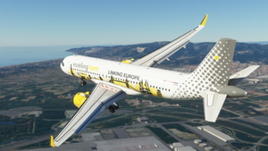A32NX Vueling Airlines (Linking Europe) EC-LVP [8K] thumbnail 2