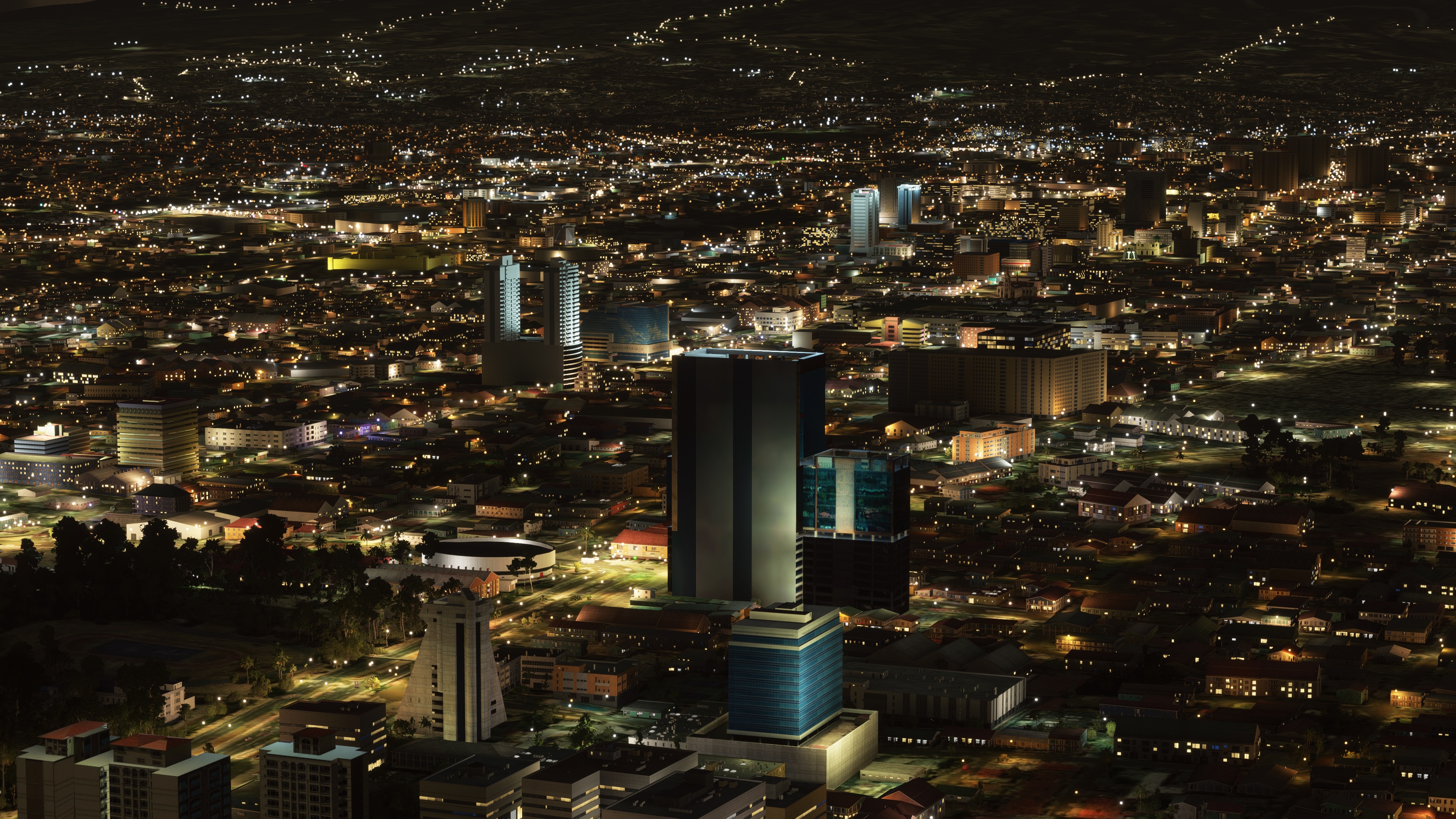 Costa Rica, San Jose night light enhancement - Image 1