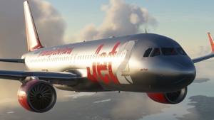 A320 NEO Jet2.com RedGrey thumbnail 1