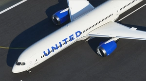United Airlines B787-10 New colors thumbnail 1